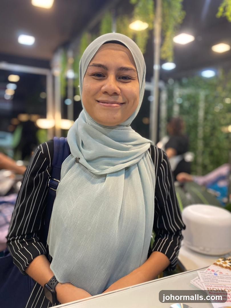 Woman in Hijab Smiling