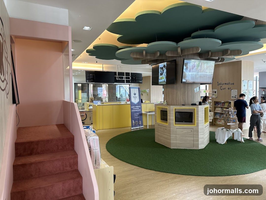 Interior of a learning center
