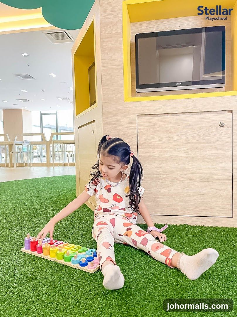 Child Playing with Educational Toy