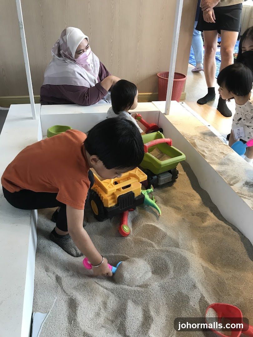 Children Playing in a Sandbox