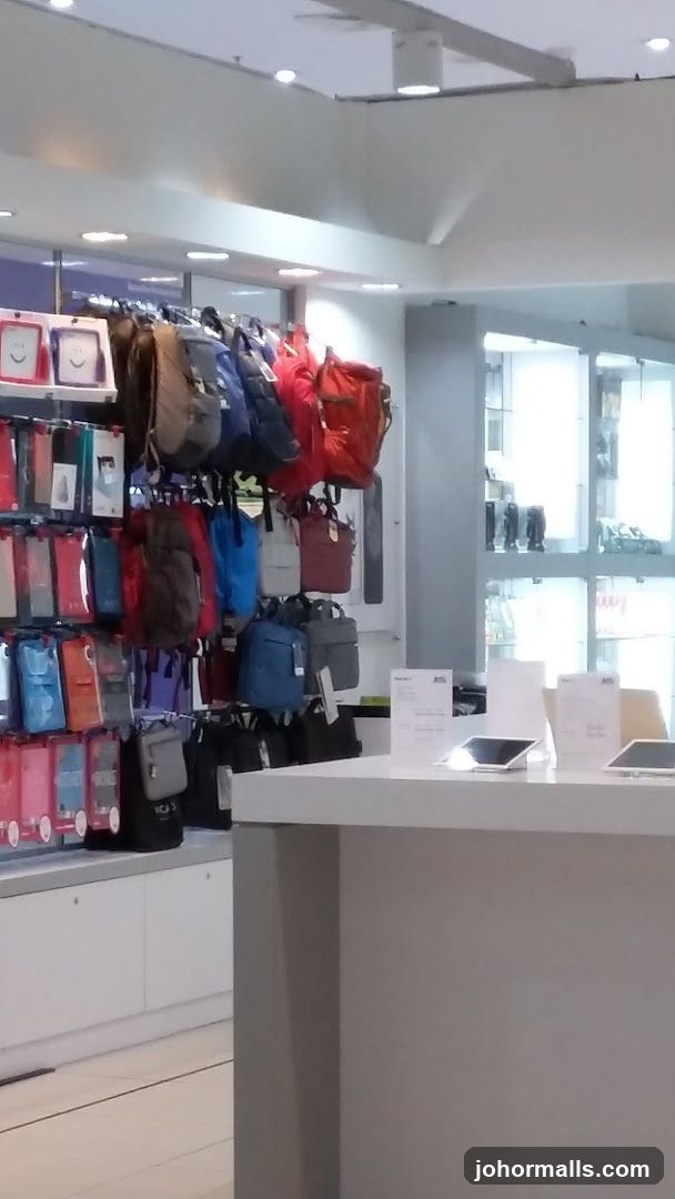 Store Interior with Bags and Accessories