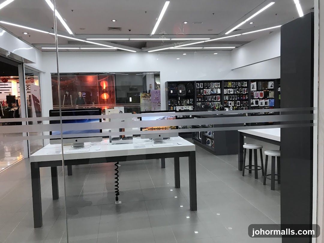 Electronics Store Interior