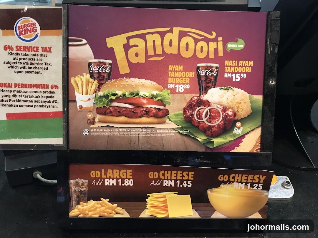 Burger King Tandoori Promotion