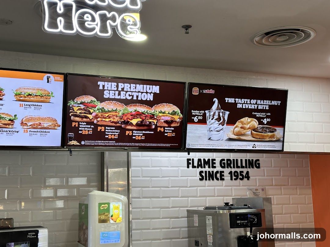 Burger King Menu Boards