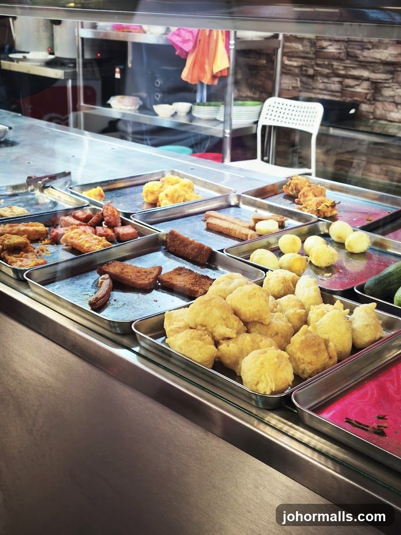 Fried Food Display