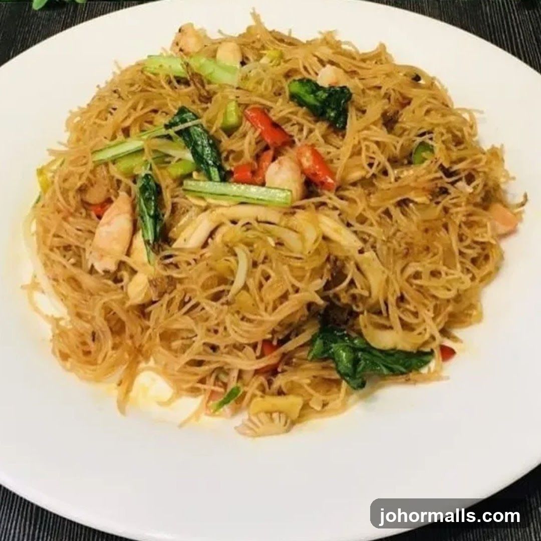 Noodles with Vegetables and Shrimp