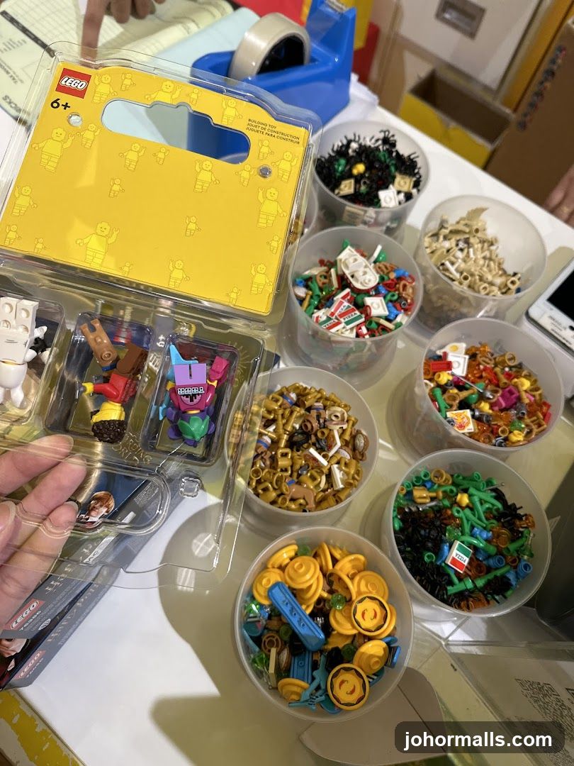 LEGO building toy components