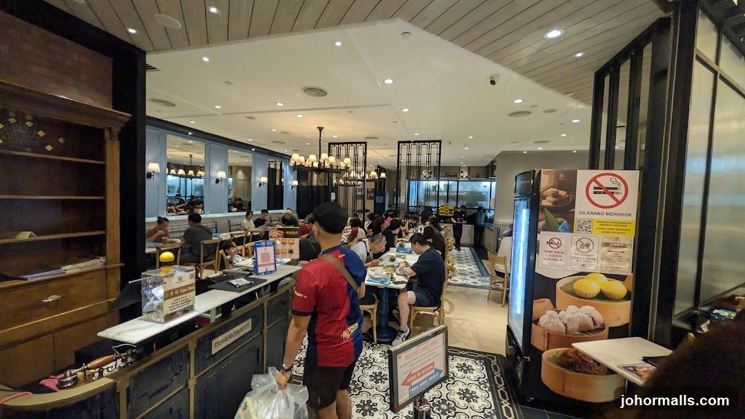 Restaurant Interior with Diners