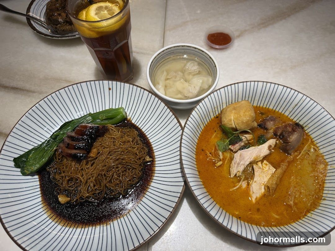 Noodles and Curry Laksa