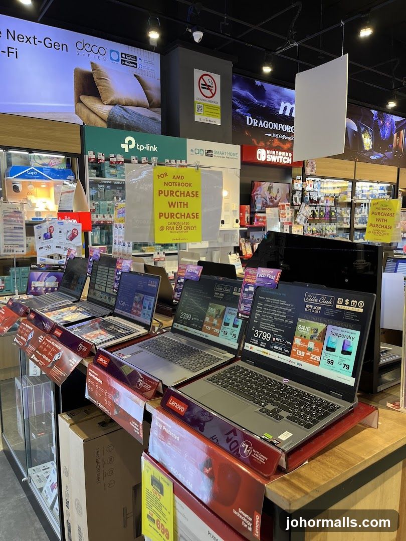 Electronics Store Display