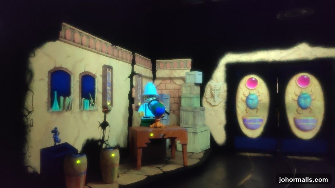 Egyptian-themed Diorama