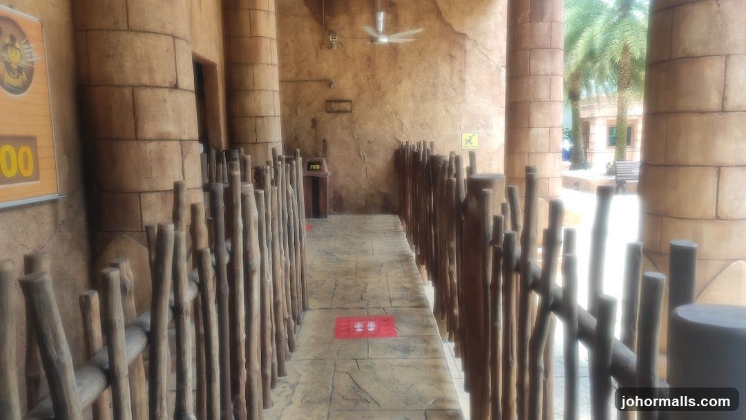 Queue Area with Themed Decor