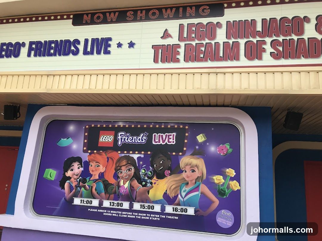 Lego Friends Live Show Advertisement