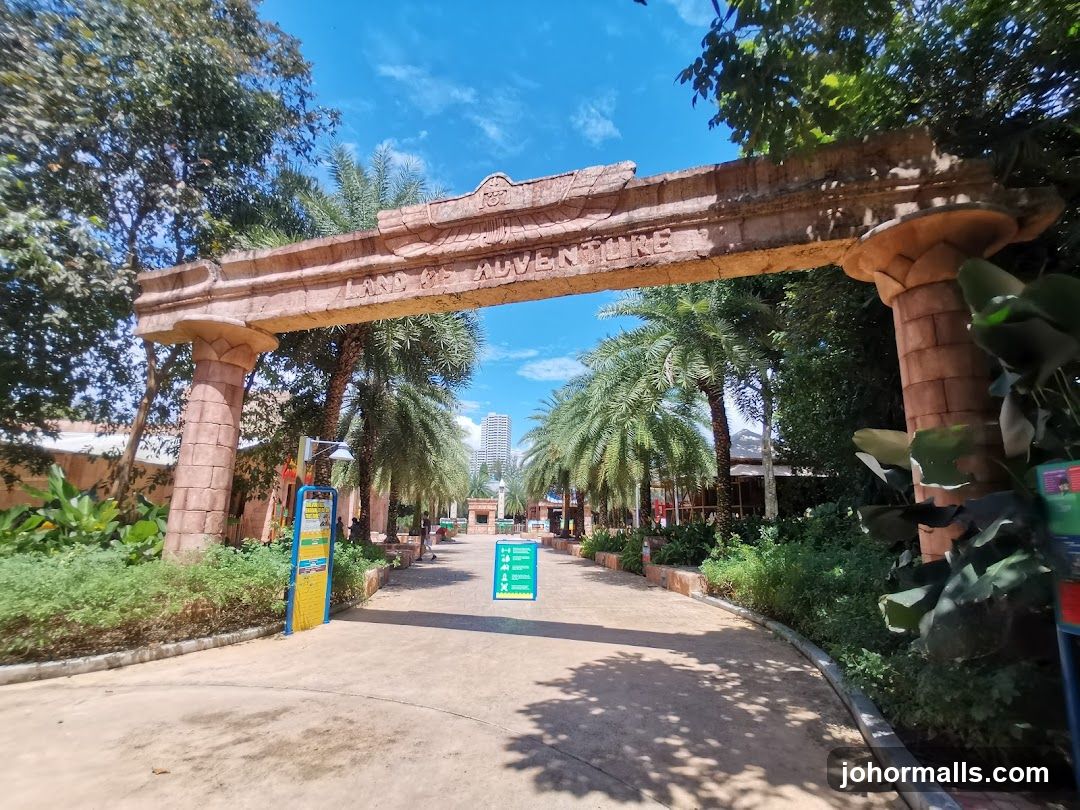 Entrance Archway to Land of Adventure