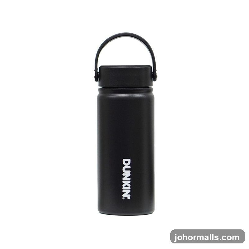 Black Dunkin' Tumbler