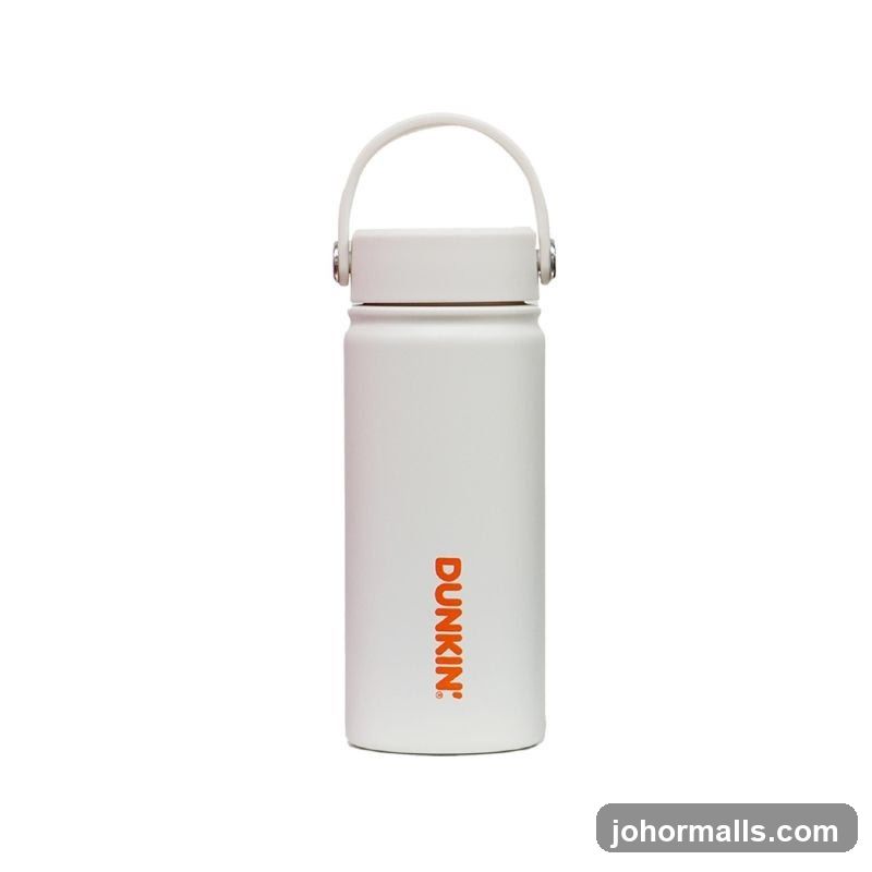 White Dunkin' Tumbler