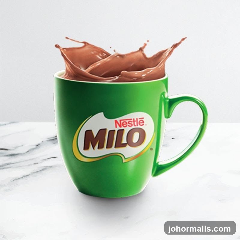 Milo Hot Chocolate Splash