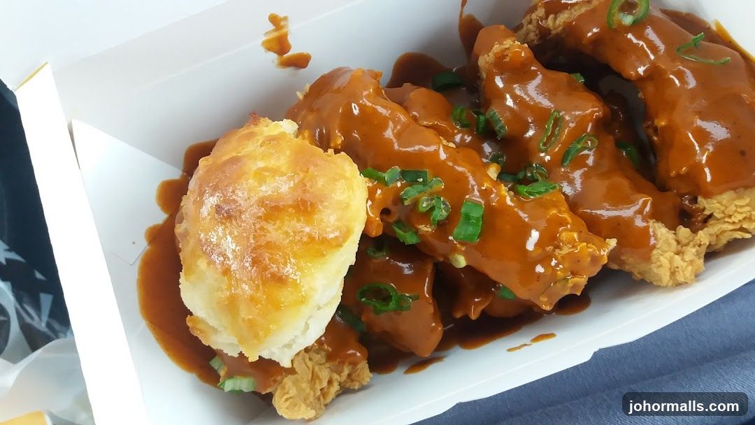 Chicken Wings and Biscuit