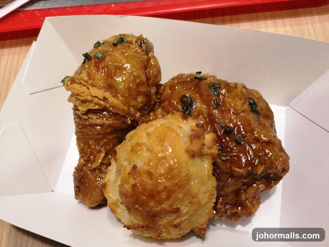 Fried Chicken and Biscuit
