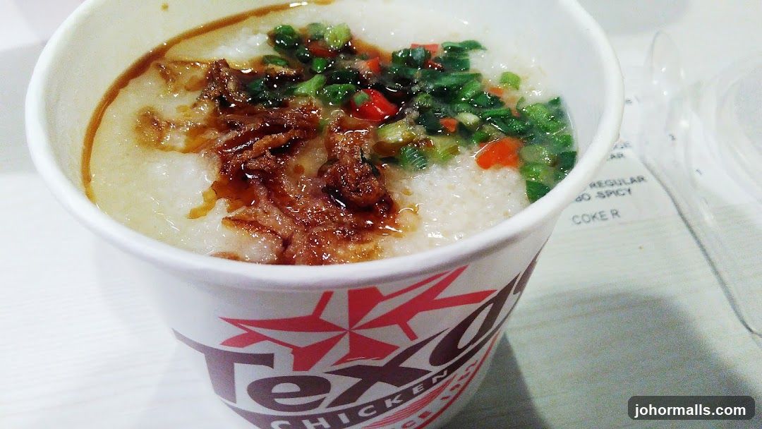 Congee with toppings