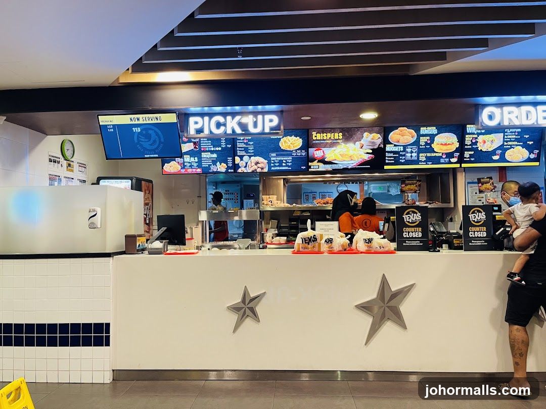 Fast Food Restaurant Counter