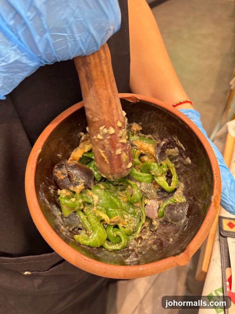 Mortar and Pestle with Ingredients