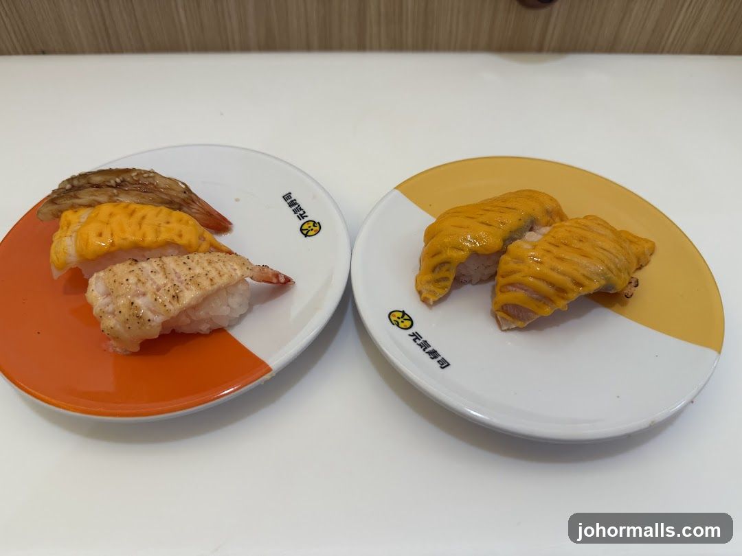 Sushi on Plates