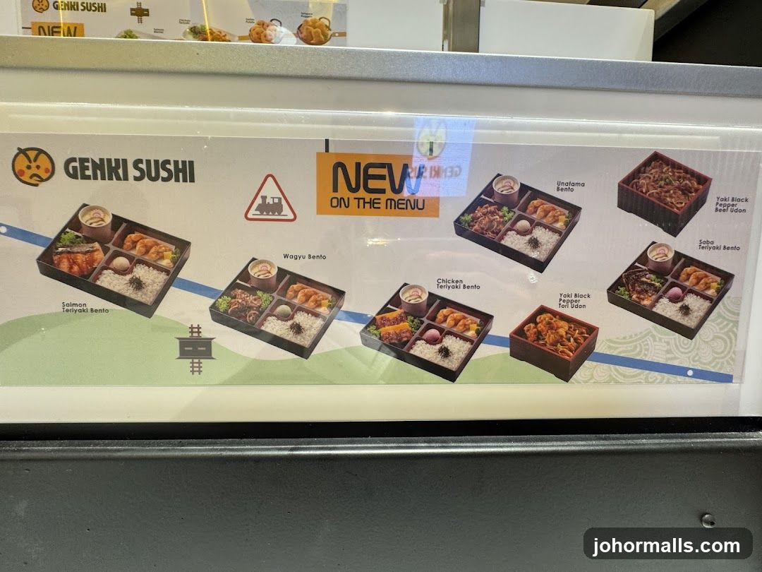 Genki Sushi Menu