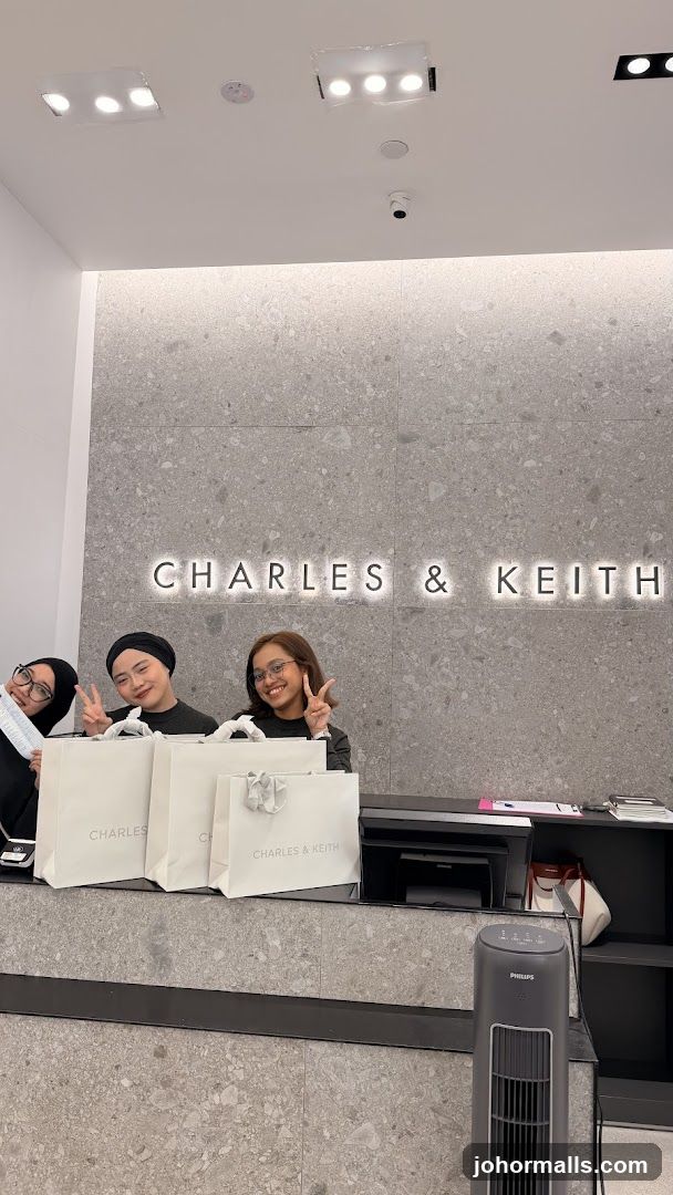 Employees with Shopping Bags