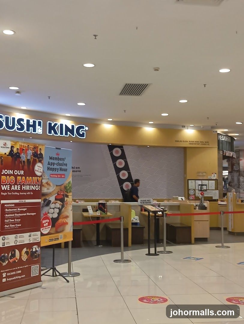 Sushi King Restaurant Interior