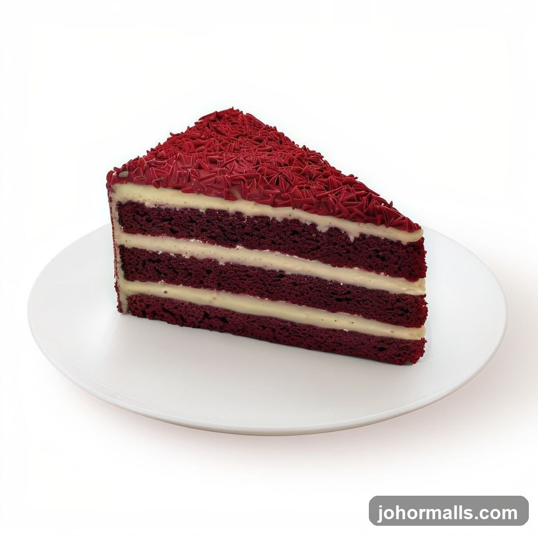 Red Velvet Cake Slice