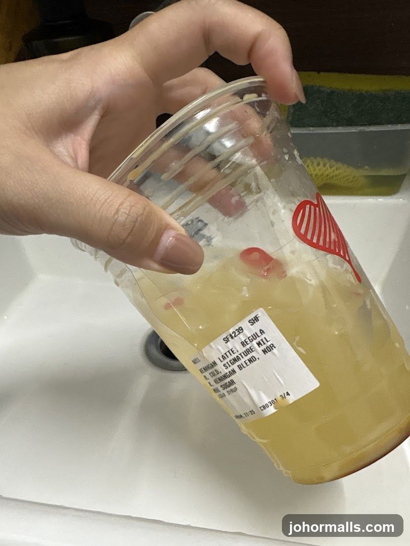 Beverage Cup Label