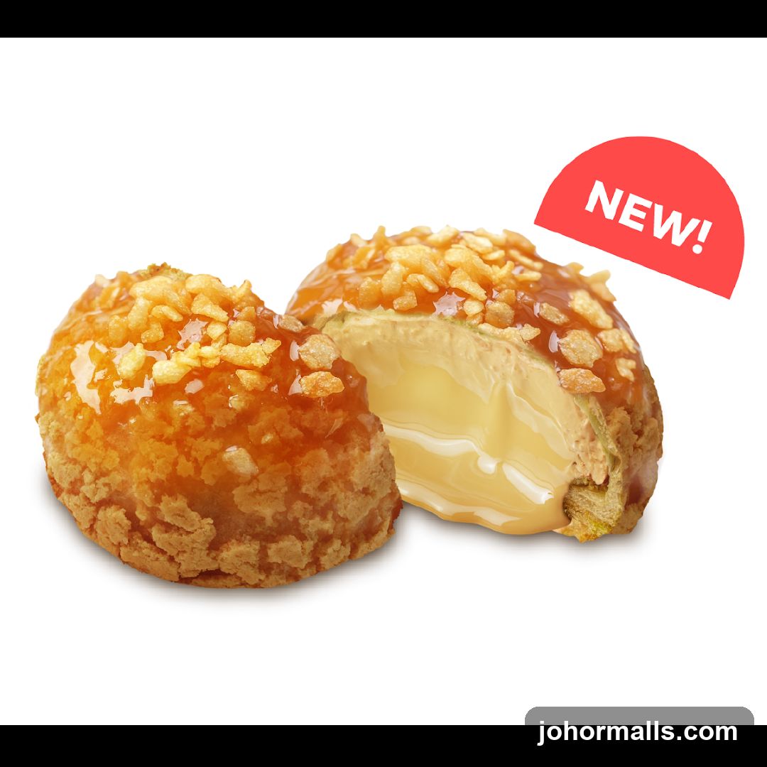 Caramel Cream Puff