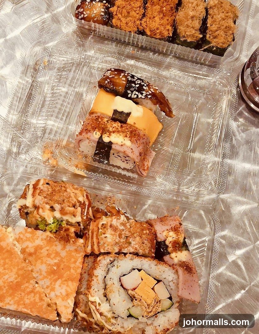 Assorted Sushi Rolls