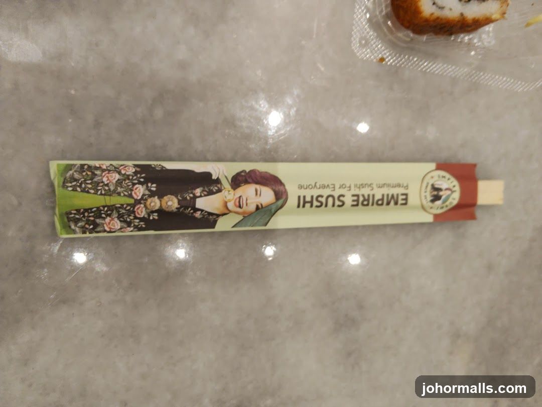 Empire Sushi Chopstick Wrapper