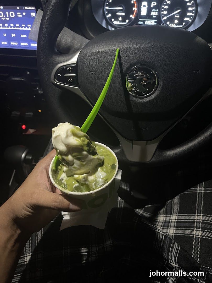 Ice cream in car