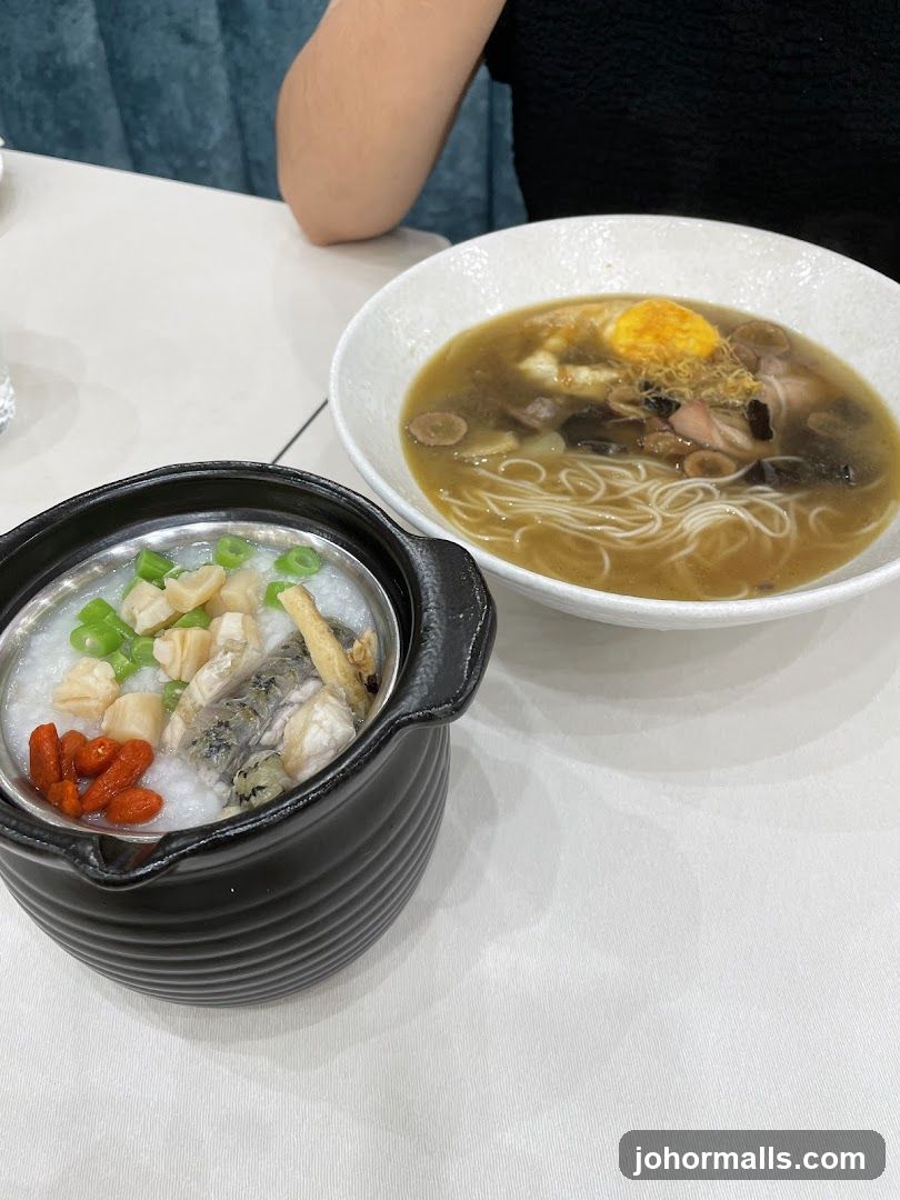 Congee and Noodle Soup