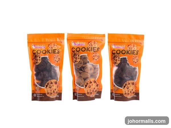 Dunkin' Donuts Cookies Packaging