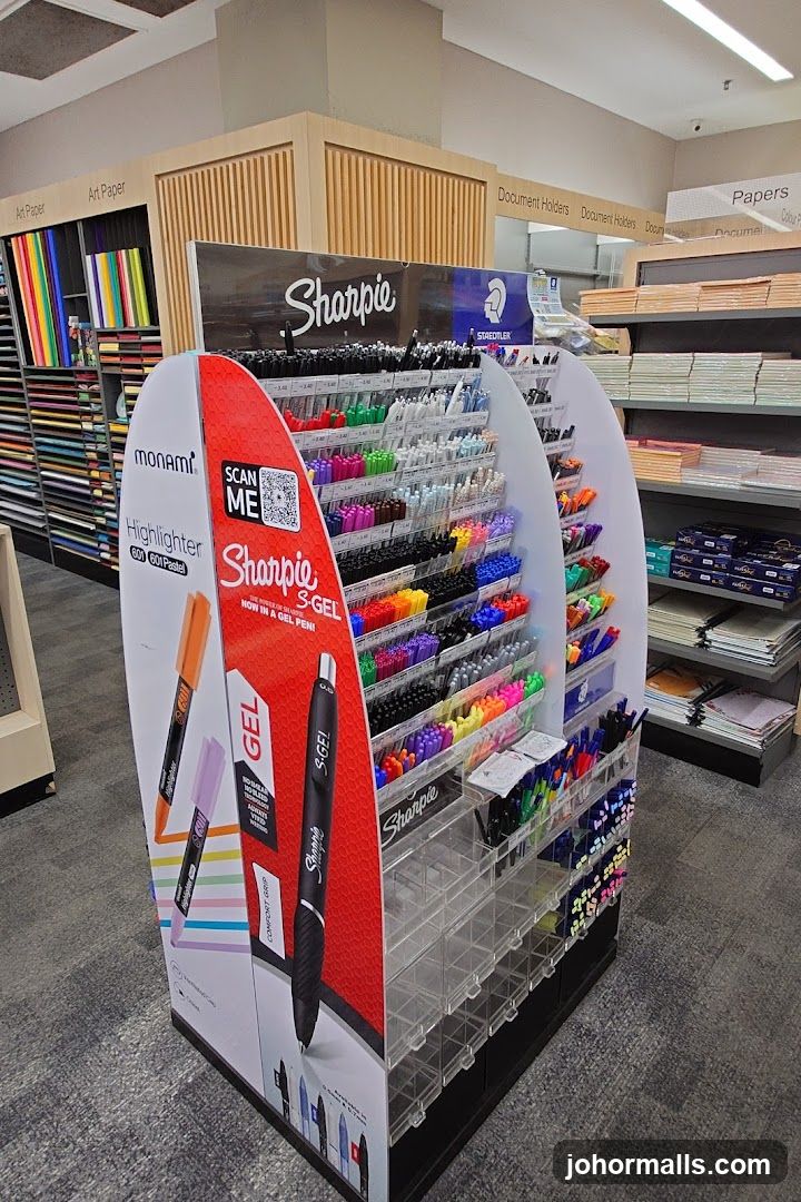 Pen and Art Supply Display