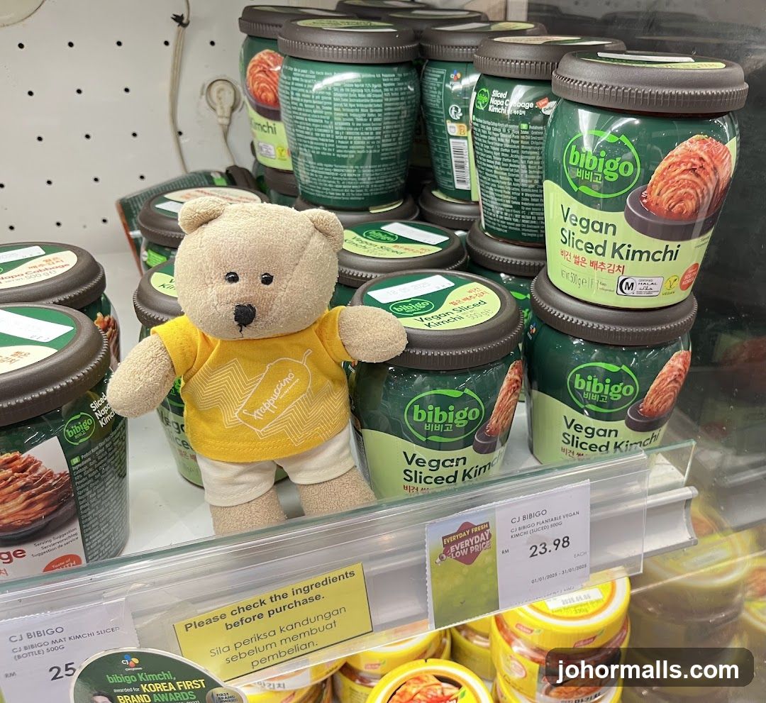 Teddy Bear with Kimchi Jars