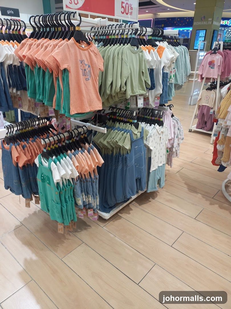 Children's Clothing Display