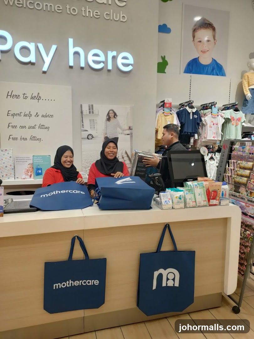 Mothercare Checkout Counter