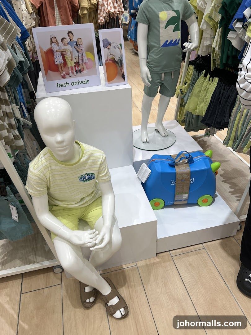 Children's Clothing Display