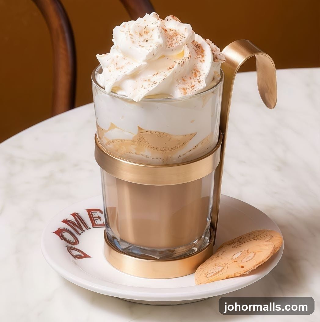 Whipped Cream Topped Drink