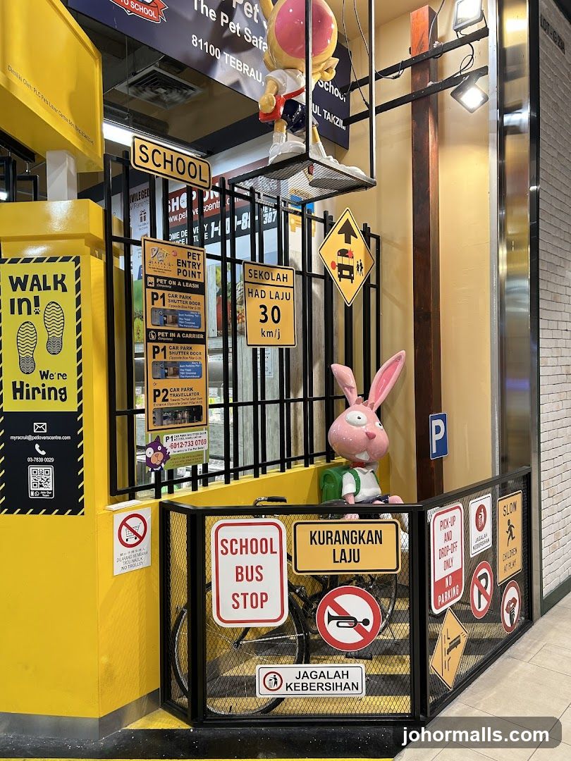Pet School Themed Display
