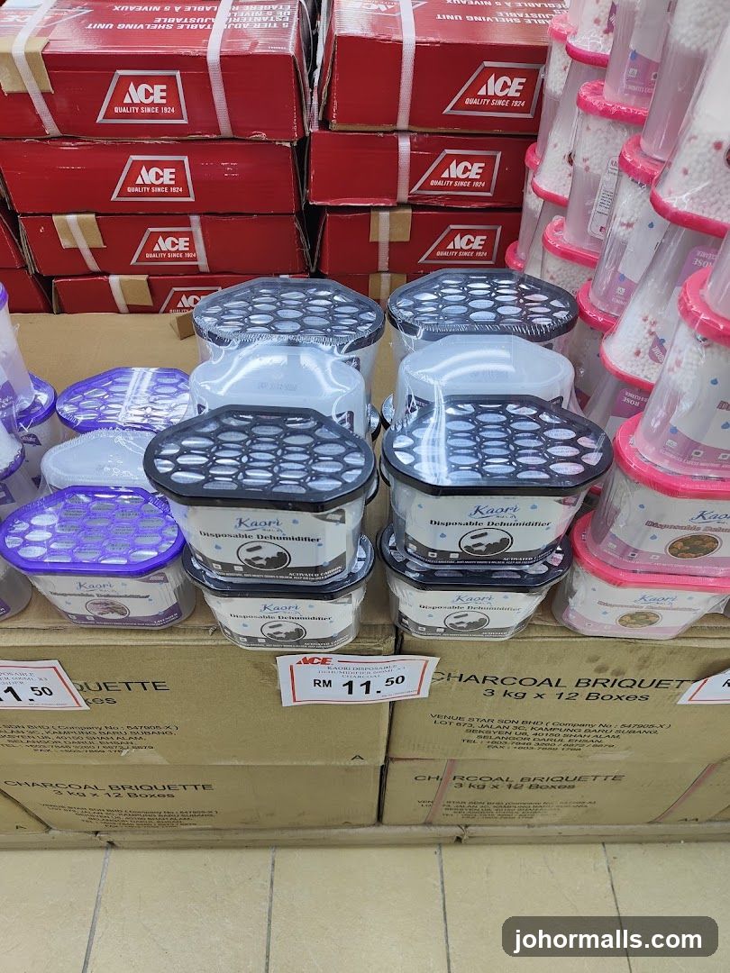 Dehumidifiers and Charcoal Briquettes