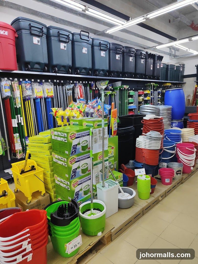 Cleaning Supplies Aisle