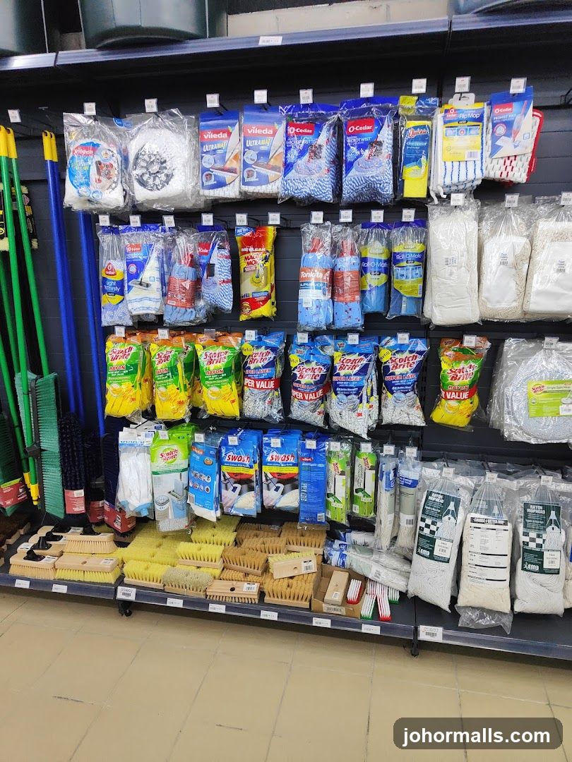 Cleaning Supplies Aisle