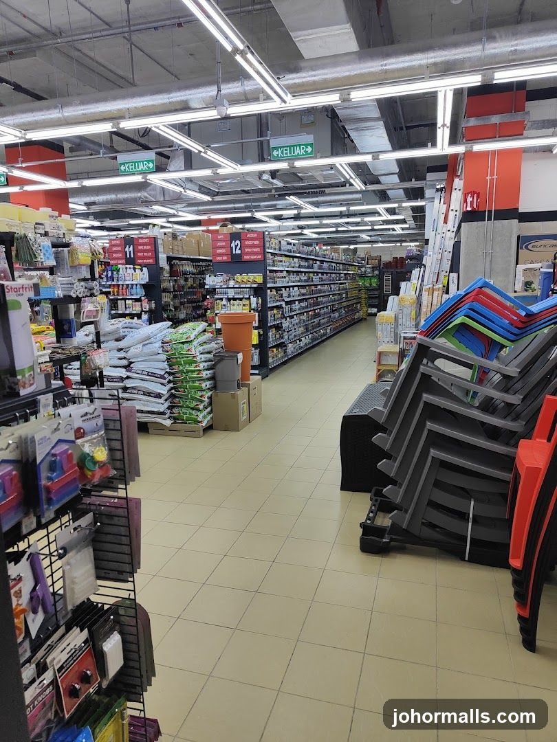 Aisle in a retail store