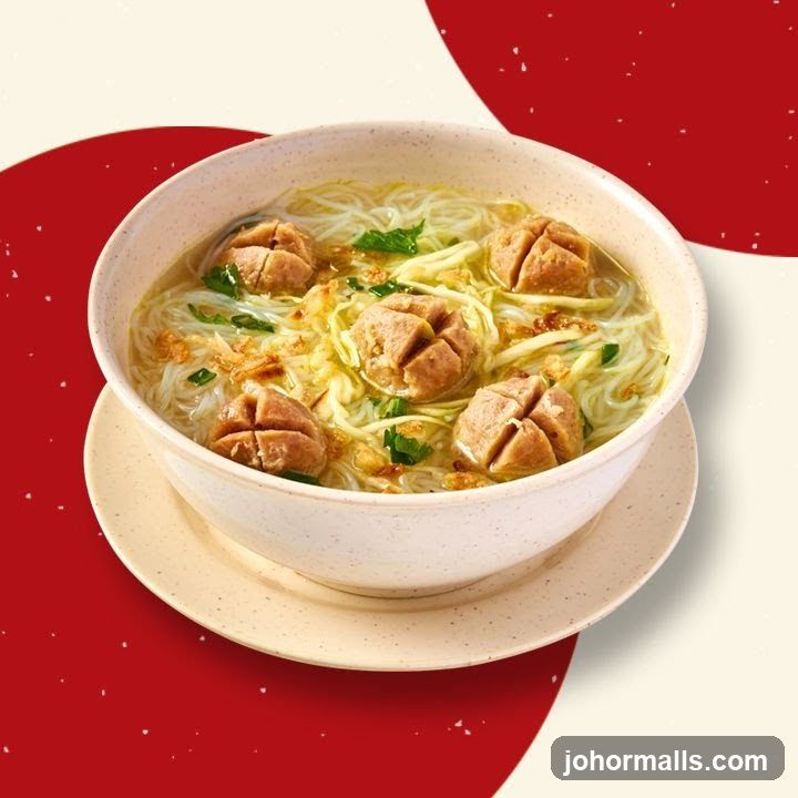 Bowl of Noodles with Meatballs